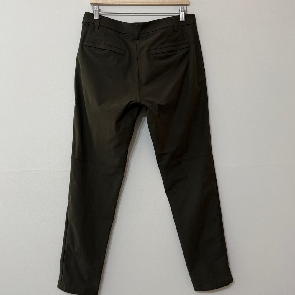 LULULEMON Men’s deep green pants Commission Pant Classic size 33‎ - Picture 14 of 16